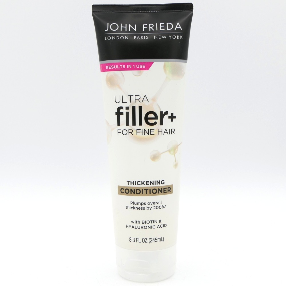 John Frieda Ultra Filler+ Thickening Conditioner For Fine Hair w/ Biotin 8.3 oz